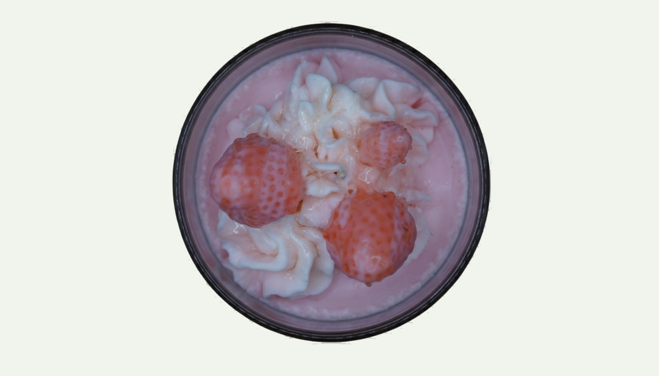 Geurkaars I Aardbei Velvet Cake